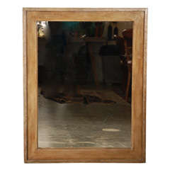 Antique Pine Framed Mirror