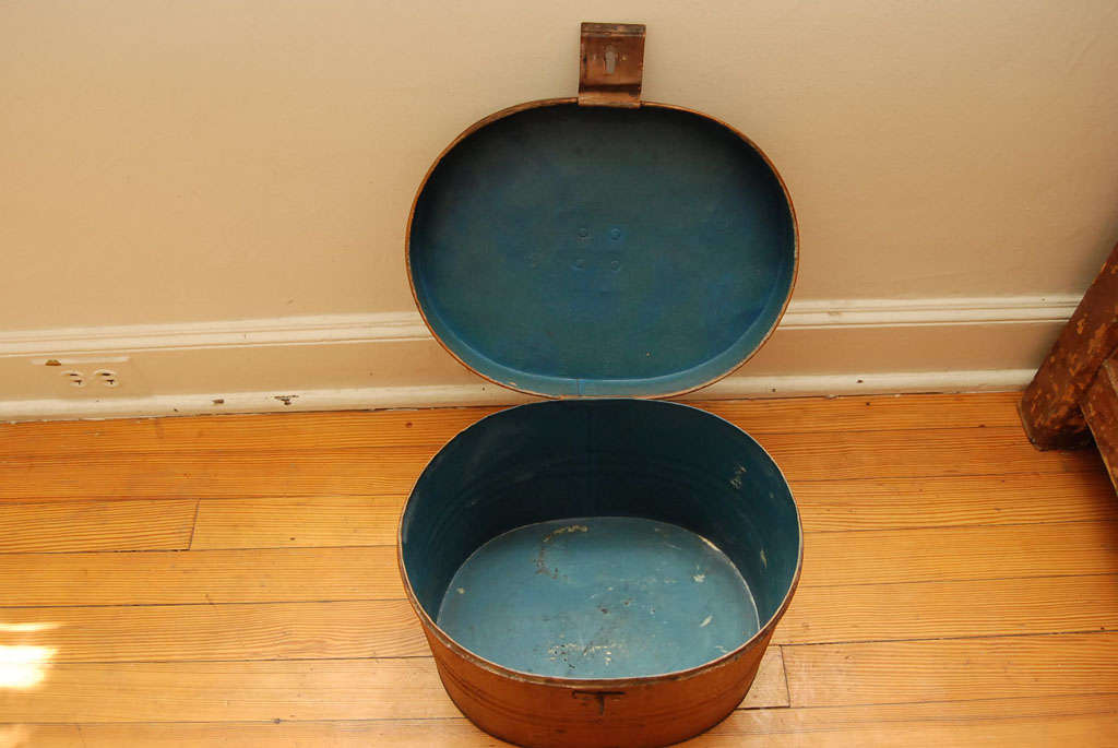 Metal Hat boxes from England 1