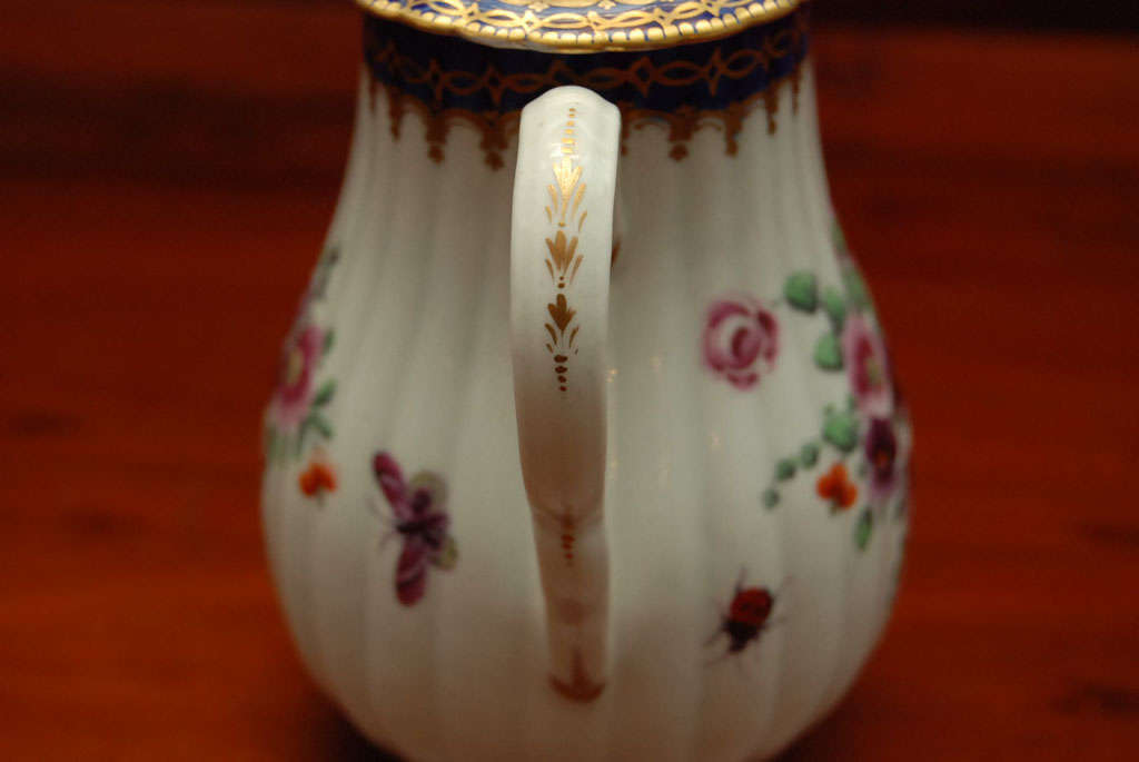 Early Worcester Scenic Porcelain  Milk/Cream Jug 1
