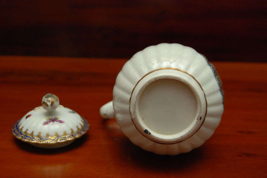 Early Worcester Scenic Porcelain  Milk/Cream Jug 4
