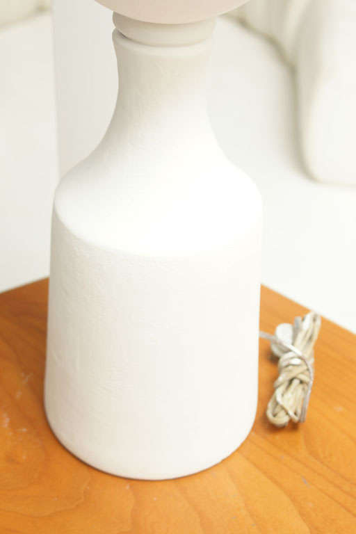 Tall Plaster Lamp 1