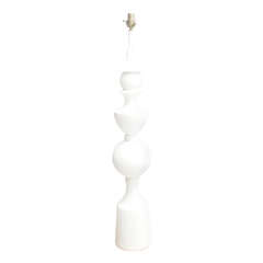 Tall Plaster Lamp 3