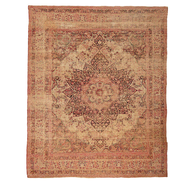 Antique Persian Ravar Kerman