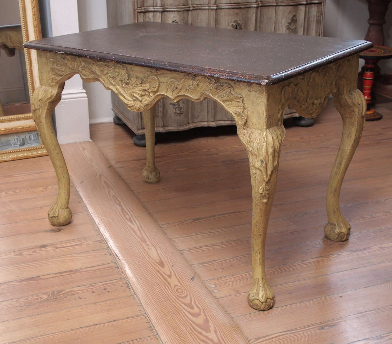 Swedish 19th Century Rococo Style Table