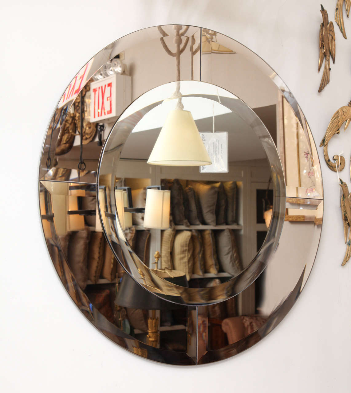  Round Contemporary Design Mirror 3