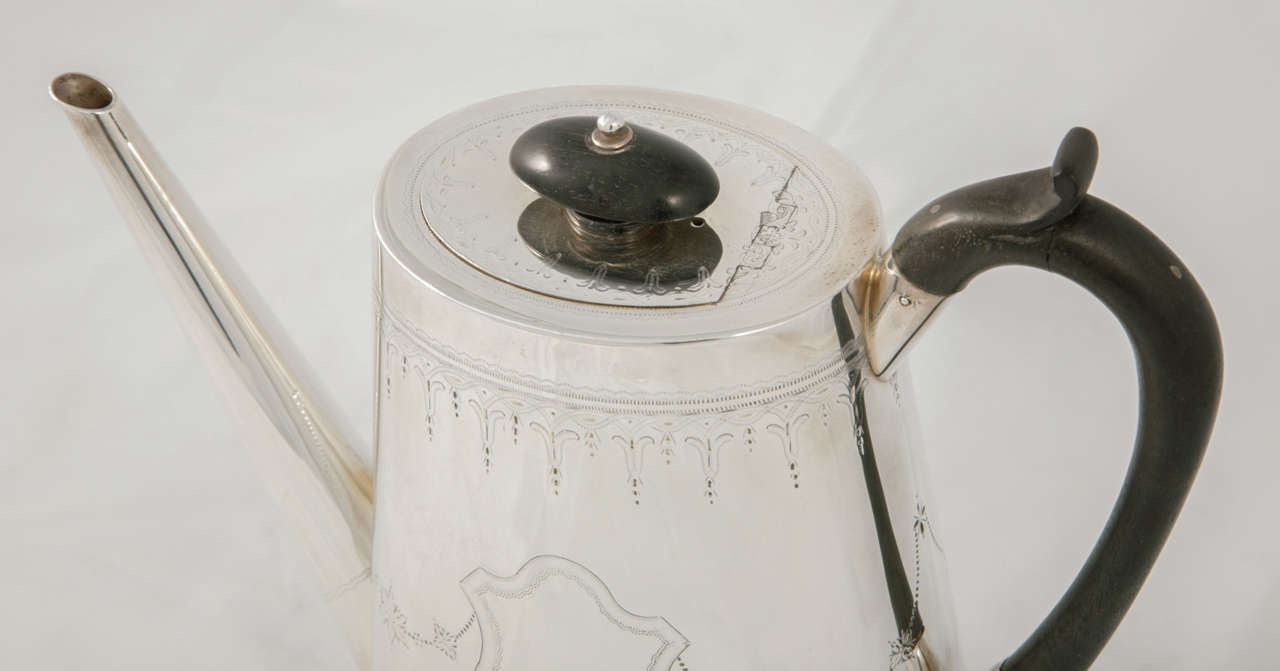 Silver Plate Coffee Pot For Sale 1