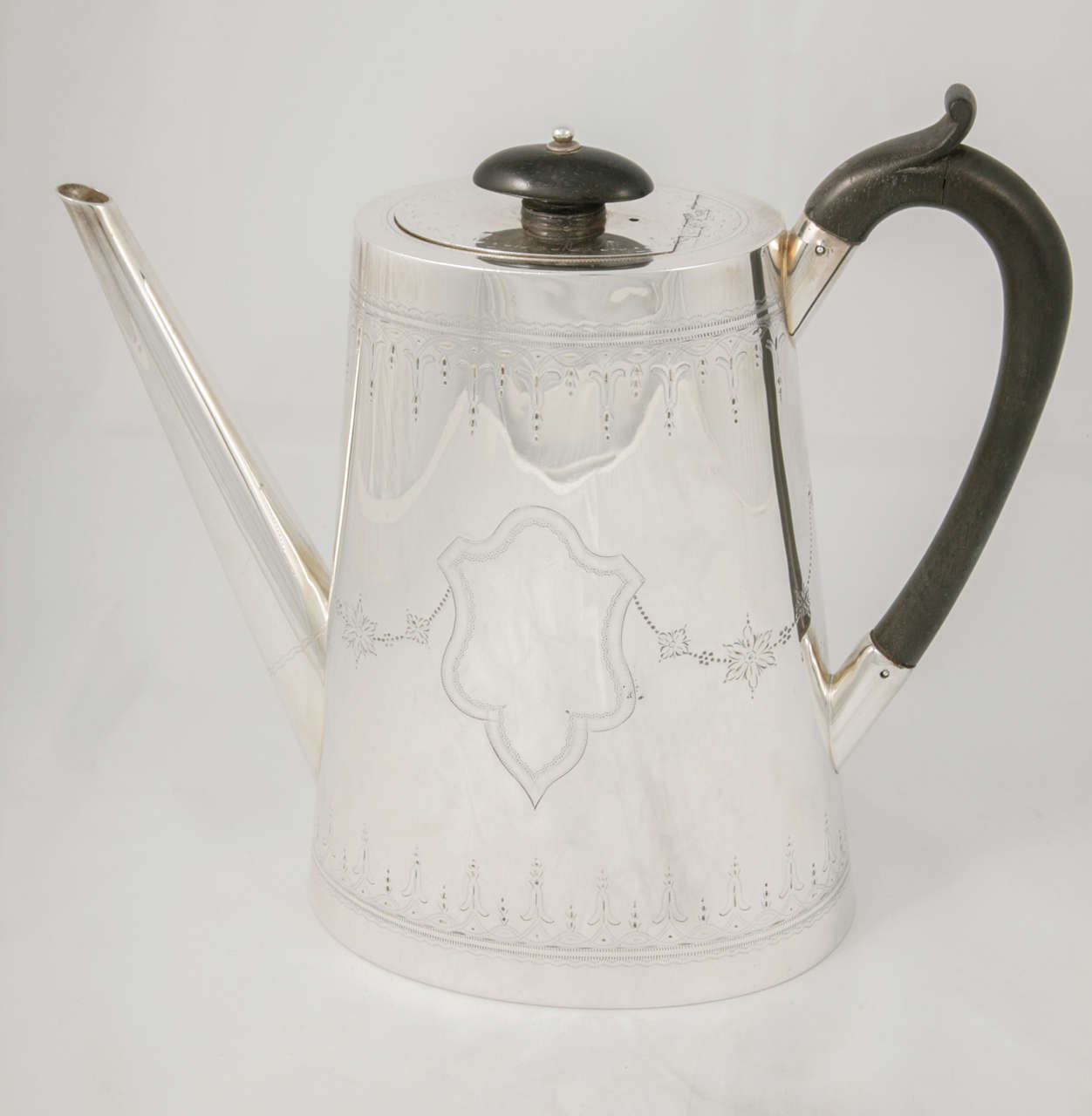 Silver Plate Coffee Pot For Sale at 1stDibs