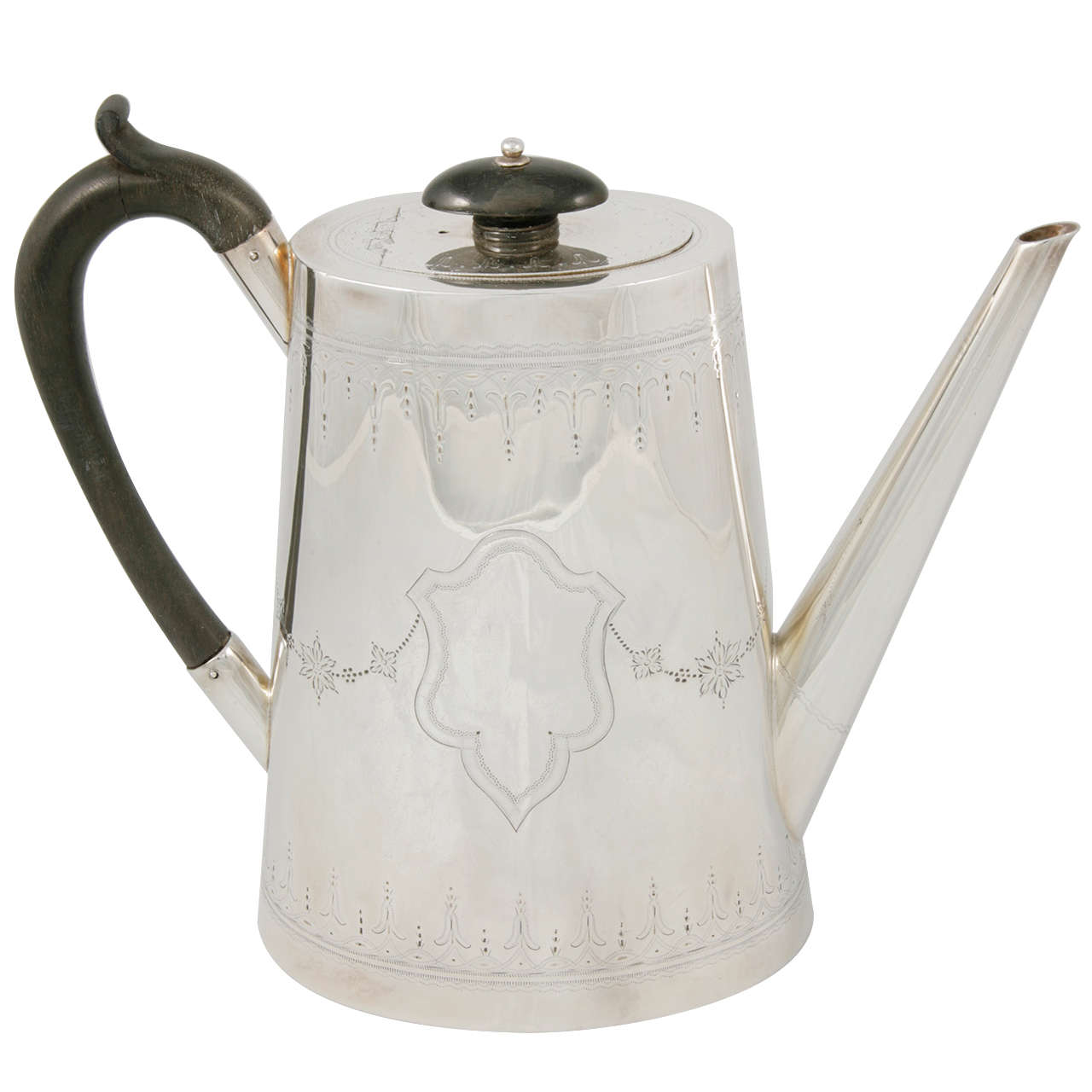 Silver Plate Coffee Pot For Sale at 1stDibs