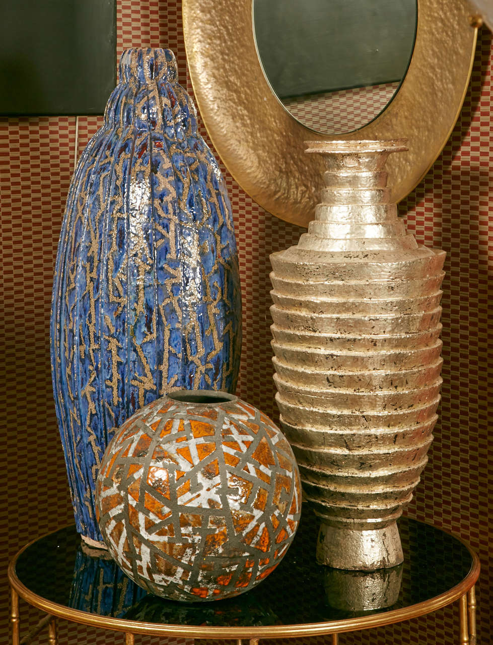 Important Ceramic Vases Collection by French Designer Da Silva 3