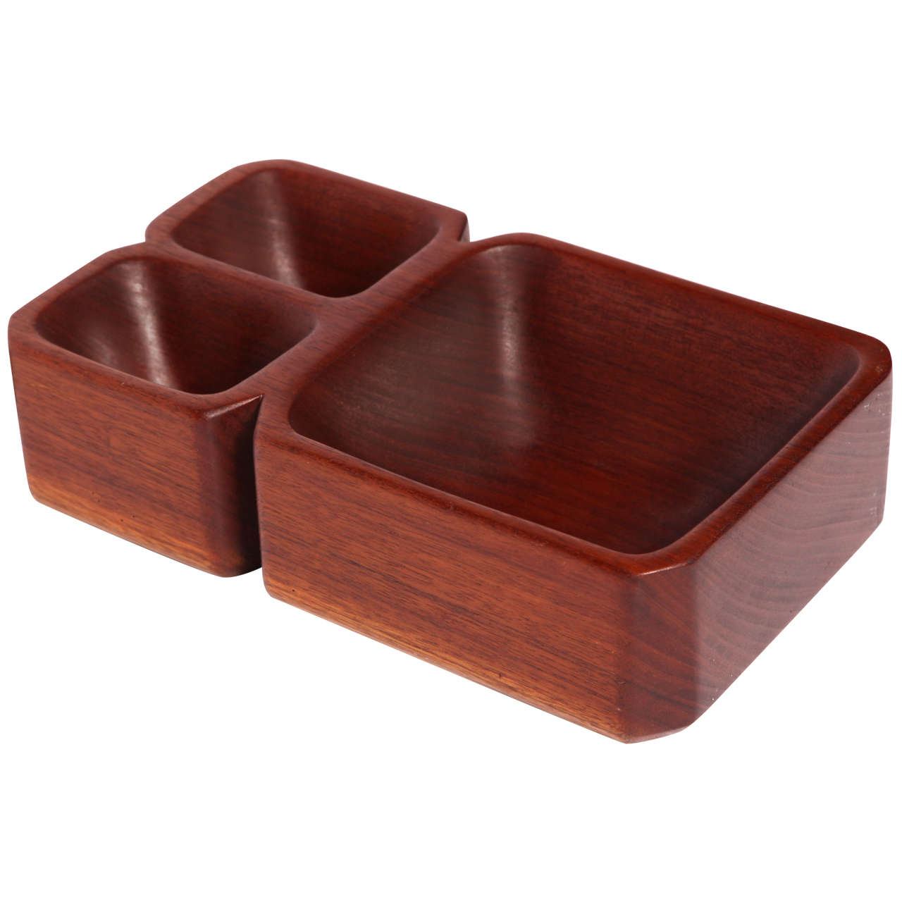 Midcentury Teak Hors d'oeuvre Server For Sale