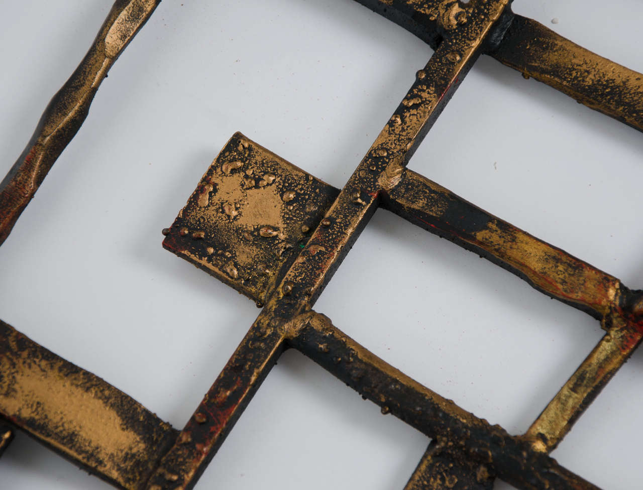 Metal Sculptural coat hooks