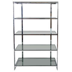 Italian Steel Bookshelf