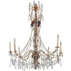 Large Late 19th Century Genovese Chandelier