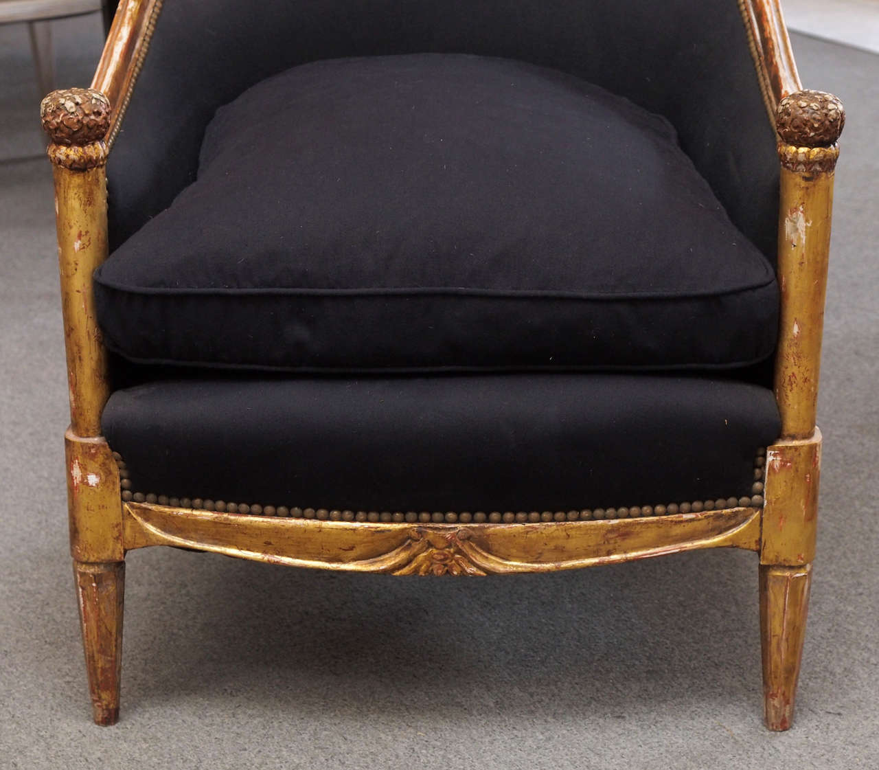 Pair of French Art Deco Chairs, circa 1920 In Good Condition In New Orleans, LA