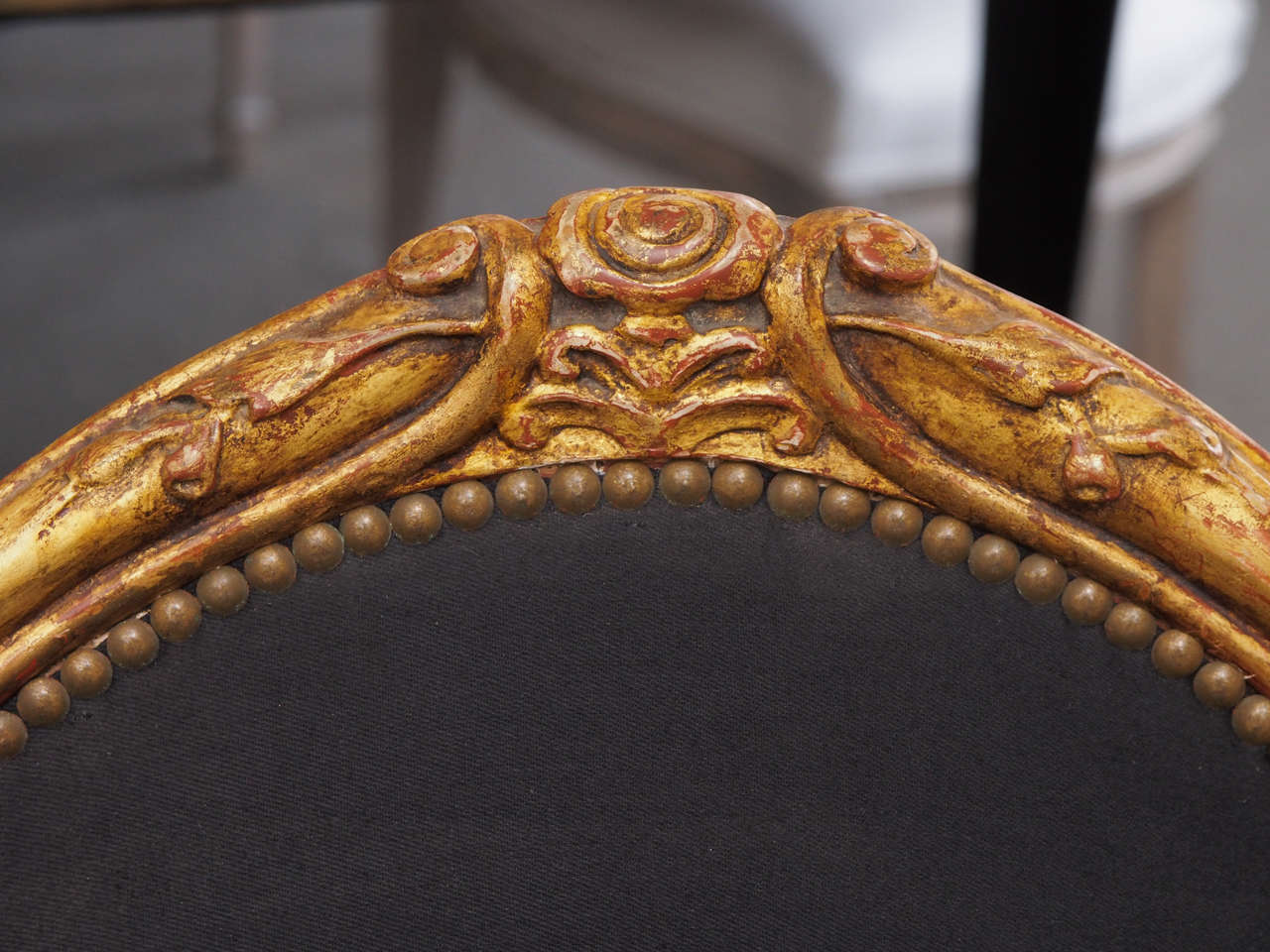 Wood Pair of French Art Deco Chairs, circa 1920