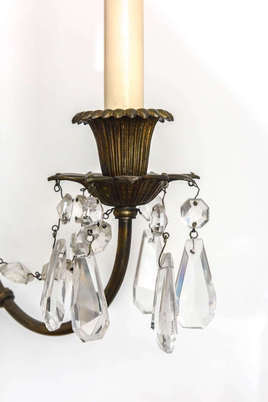 Set of Three French Wall Sconces, 19th Century For Sale 3