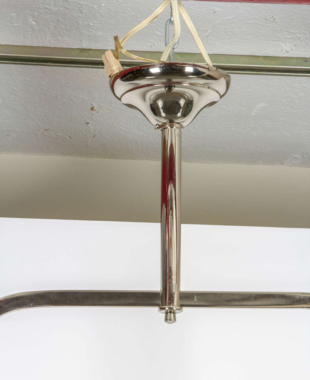 Mid-Century Modern Large French Chandelier