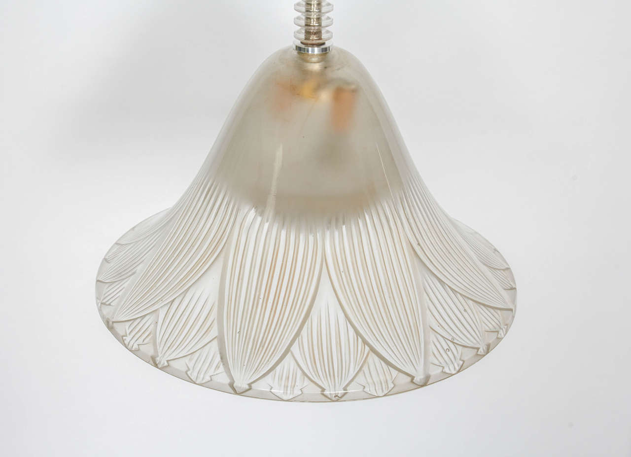 Art Deco Rene Lalique Chandelier 