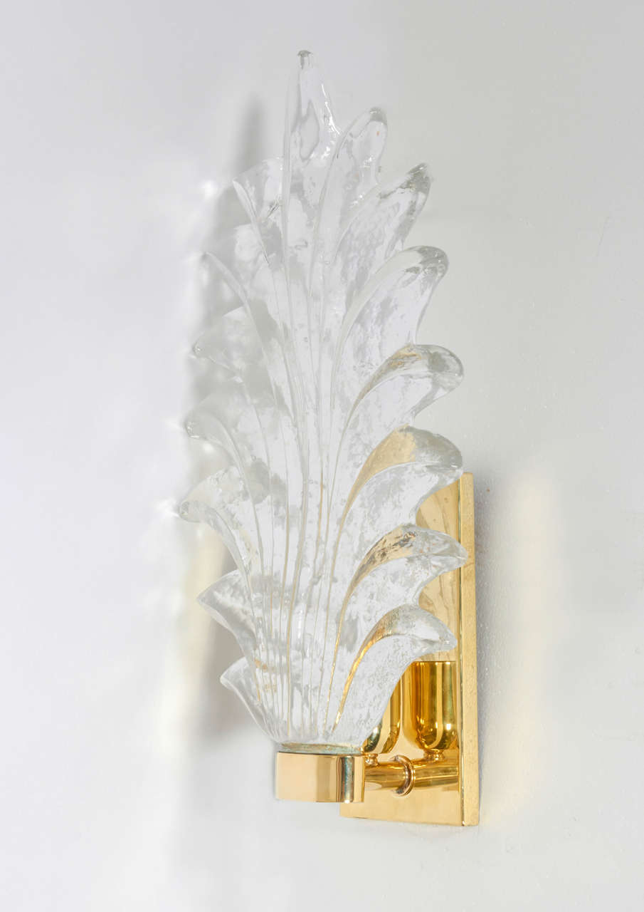 Cast French Art Deco Wall Sconces