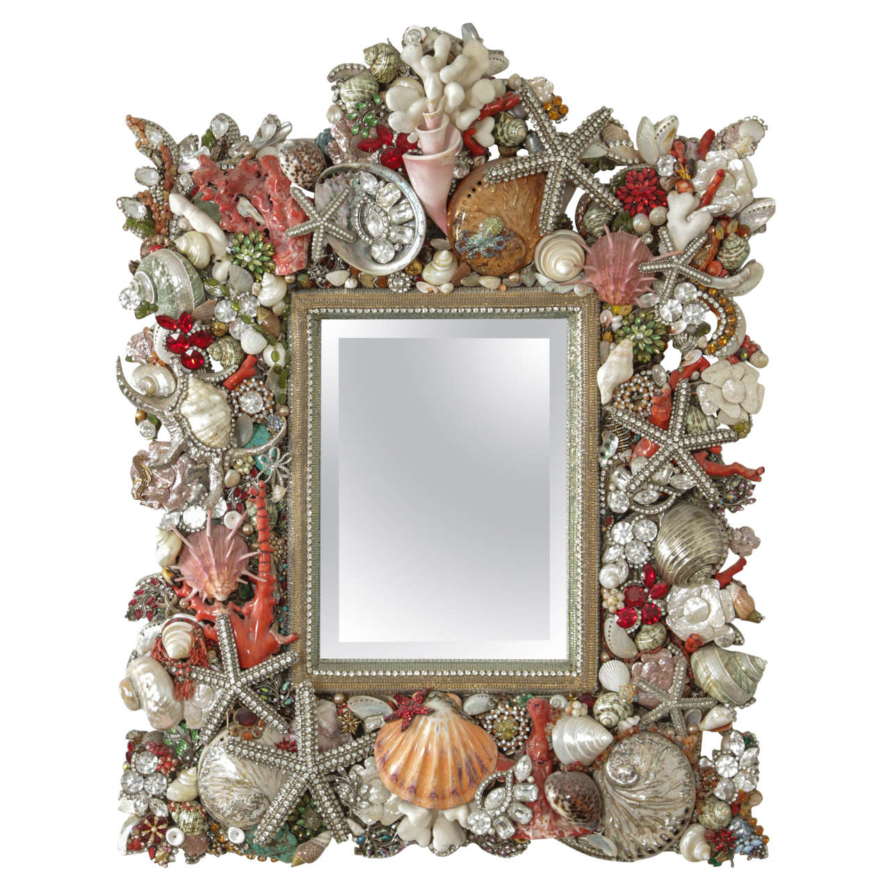 Spectacular One of a Kind  Mirror by Douglas Cloutier