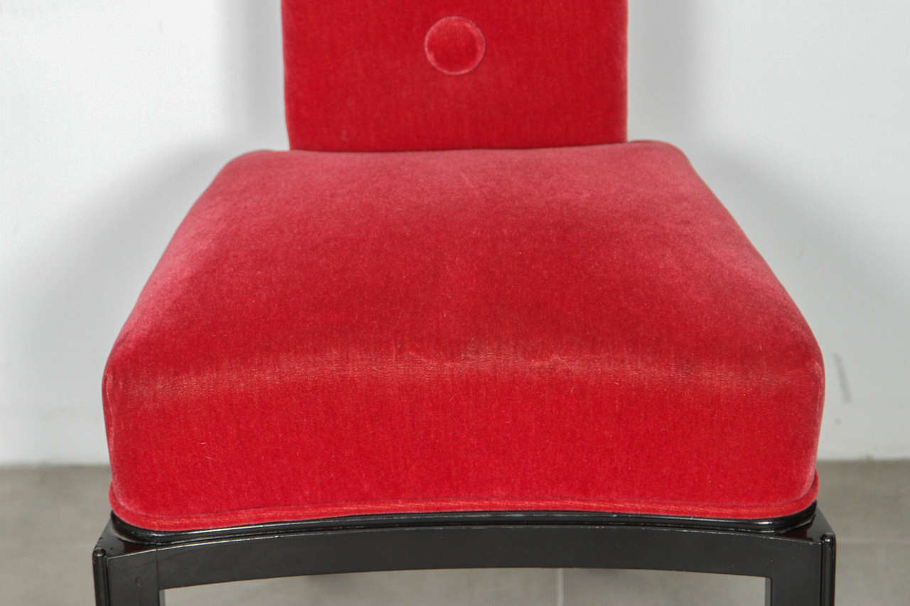 Upholstery James Mont Slipper Chair