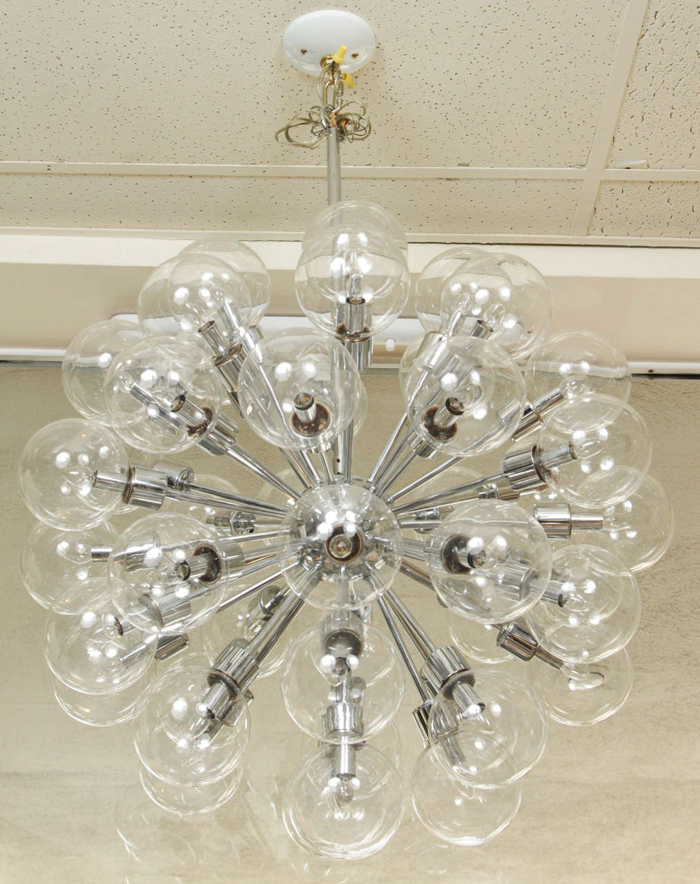 Vintage 43 Globe Sputnik Chandelier by Lightolier For Sale at 1stDibs lightolier sputnik