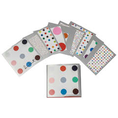 Damien Hirst "Spot Card Set [10 Cards]" with Signature