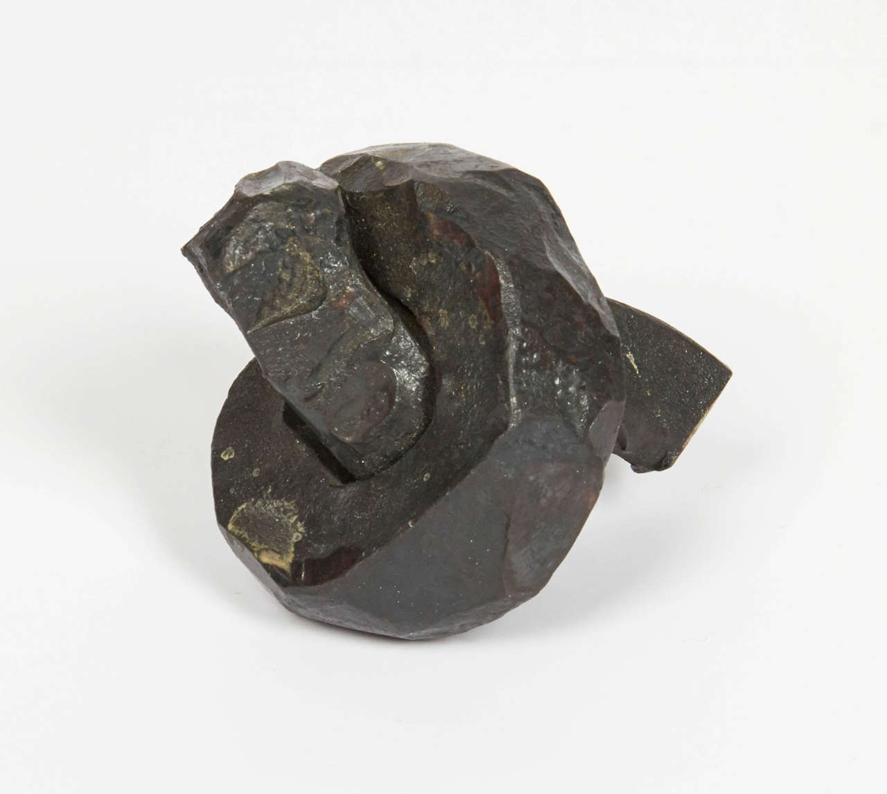 Small bronze sculpture attributed to Eduardo Chillida.