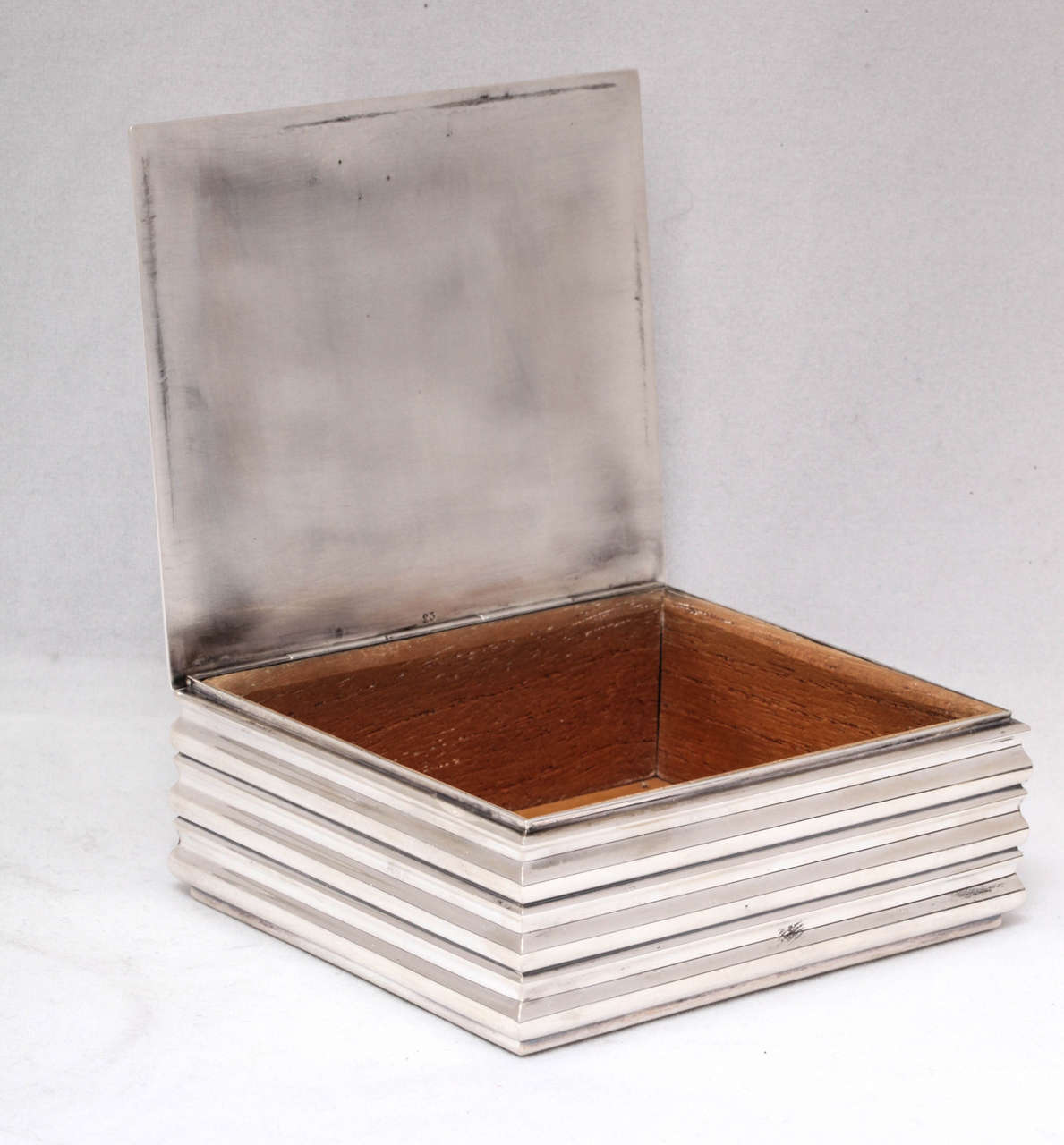 American Sterling Silver Mid-Century Modern Table Box