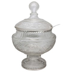 19th Century Continental '.800' Silver-Mounted Pedestal Based Punch Bowl