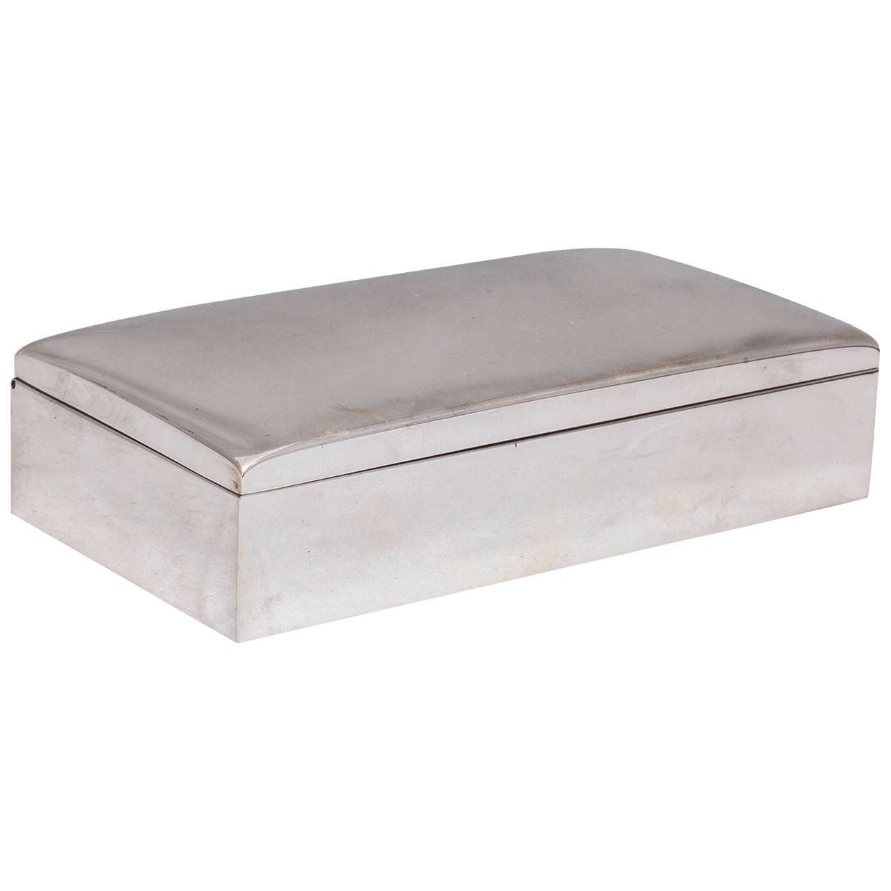 Art Deco Sterling Silver Table Box
