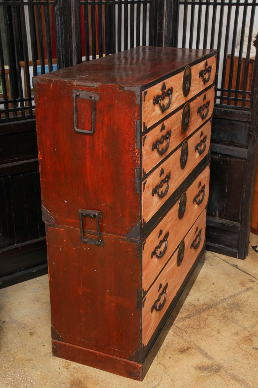 19th Century Japanese Tansu Cabinet