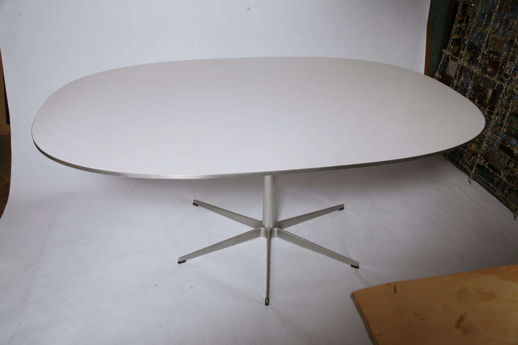 Danish Arne Jacobsen & Piet Hein Dining Table For Sale