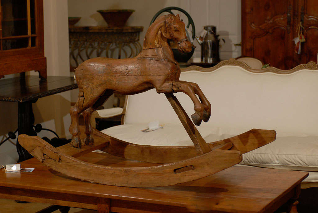 Dutch Rocking Horse circa 1840 3