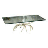 Arthur Court  Aluminum Antler Table