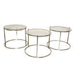 Set of  Nesting  Round  Side Tables