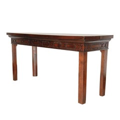 Chinese Chippendale Console