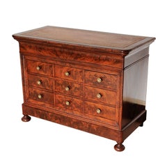 Louis Philippe 10-Drawer Commode/Chest