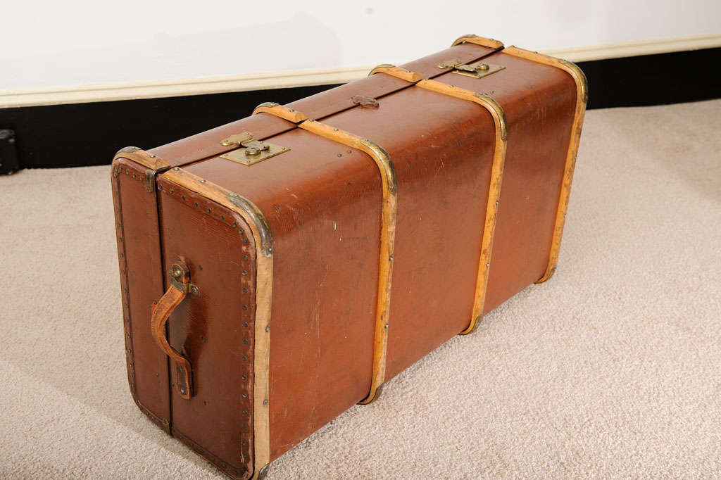 Vintage Oversized Suitcase/Trunk at 1stdibs
