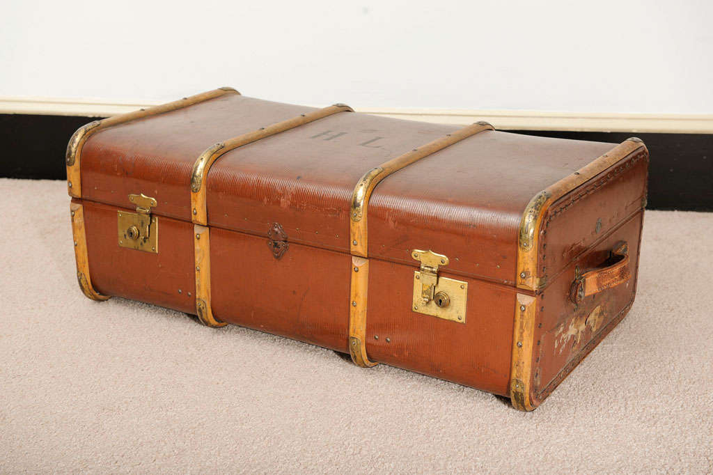 Vintage Oversized Suitcase/Trunk at 1stdibs