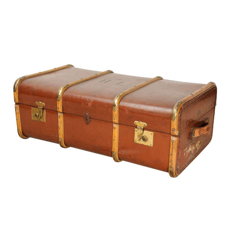 Vintage Oversized Suitcase/Trunk at 1stdibs