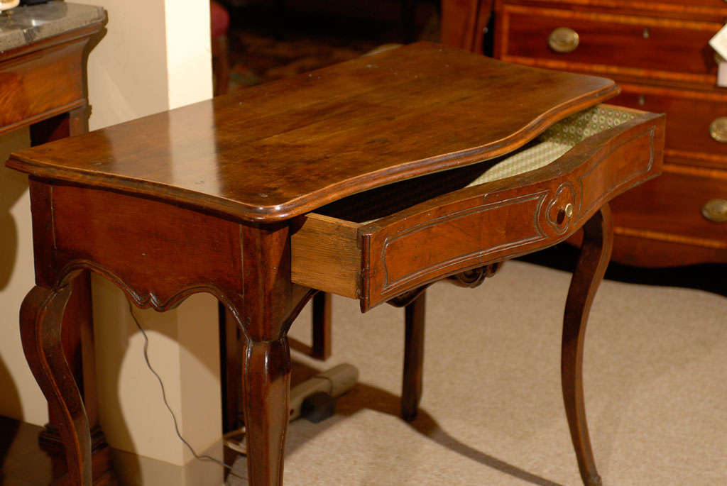 18th Century Louis XV Walnut Console Table 1