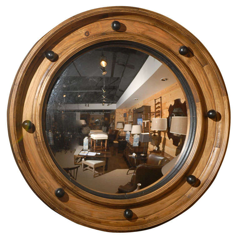 XL Bullseye Mirror, 42" For Sale