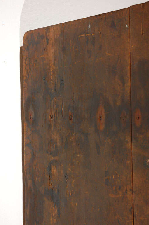 Fantastic Original 19thc Blue Painted Sawbuck Table From N.e. 4