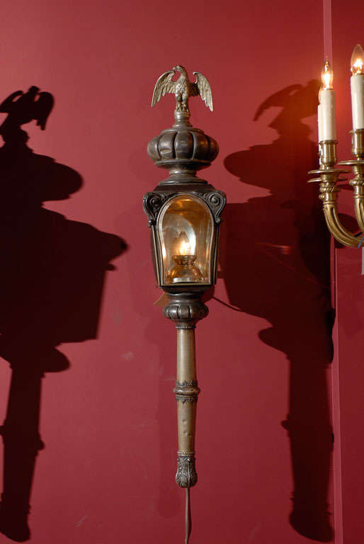 Pair carriage lanterns For Sale 1