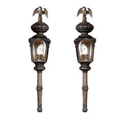 Pair carriage lanterns 1