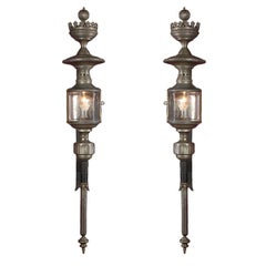 Pair of coach lanterns