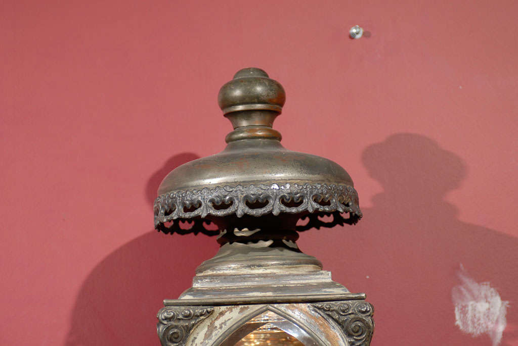 XIXe siècle Paire de lanternes de calèche en vente