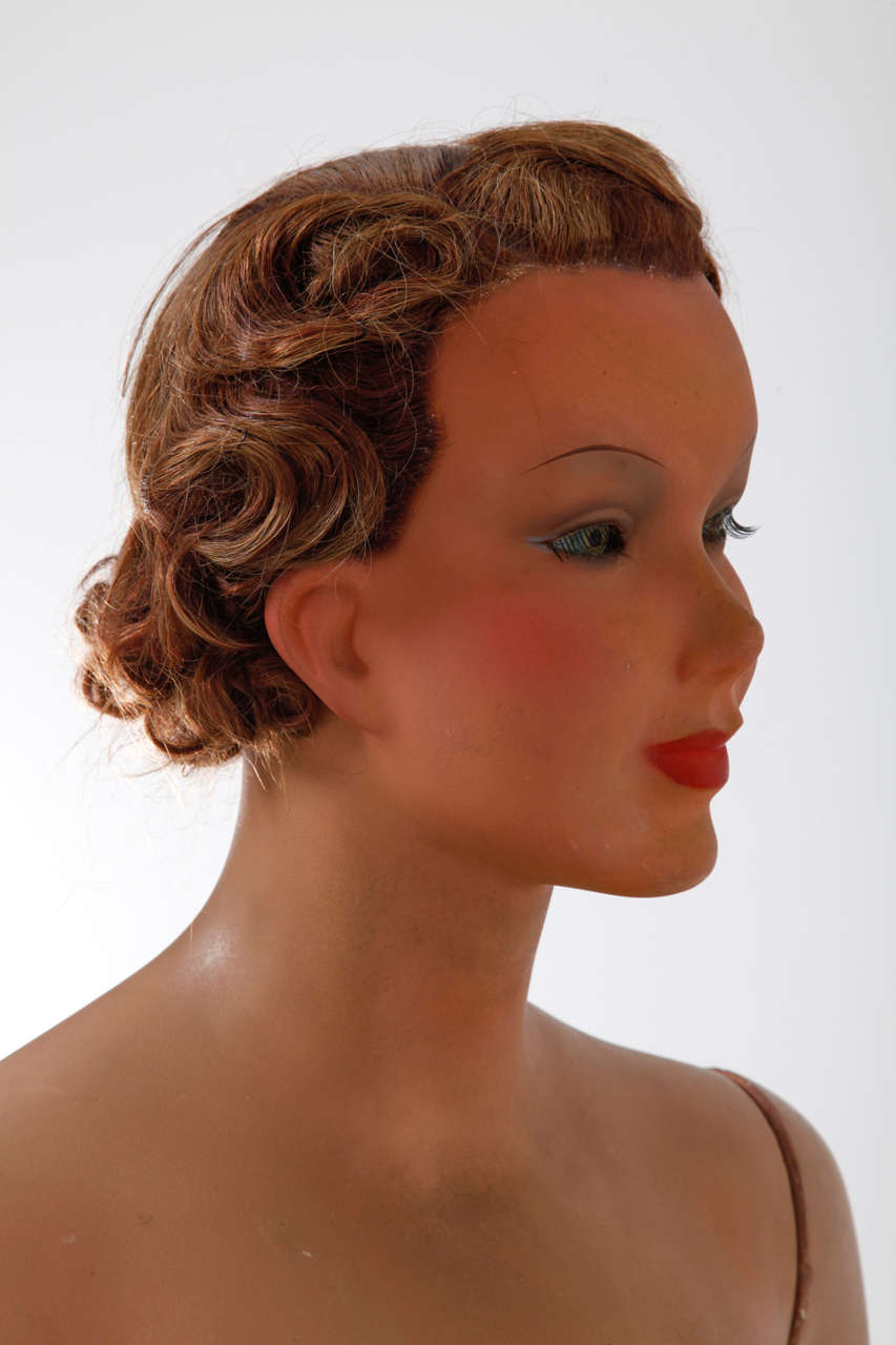 1930's Mannequin signed by Siegel Paris 1