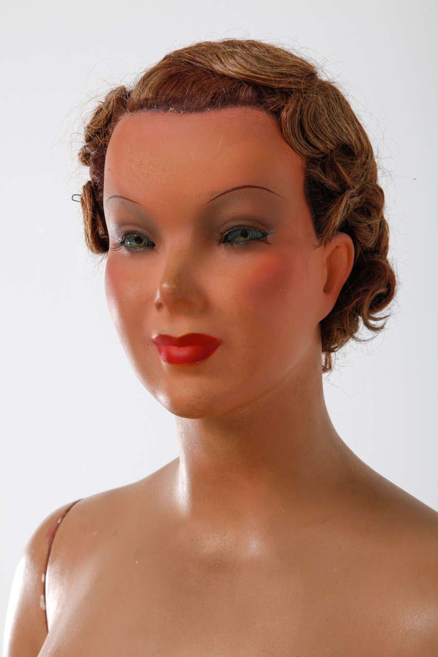 1930's Mannequin signed by Siegel Paris 2